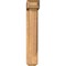 Ekena Millwork Traditional Craftsman Smooth Bracket w/ Offset Brace, Western Red Cedar, 5 1/2"W x 18"D x 30"H BKT0604X18X30TRA04SWR - alternate 4